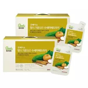 [정관장 공식] 굿베이스 땅의기운담은 수세미배도라지 80ml x 30포 2박스