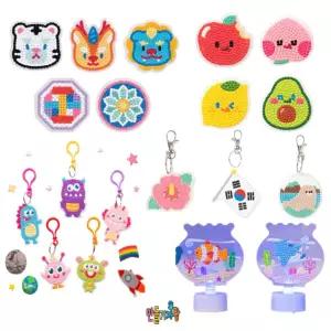 보석십자수만들기 보석십자수키링 열쇠고리 스마트톡 핸드폰그립