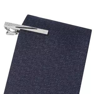 갤러리아 닥스 25년FW 사선 사금석 ＆ 크리스탈 넥타이핀 DLF1ACTP116(양말)