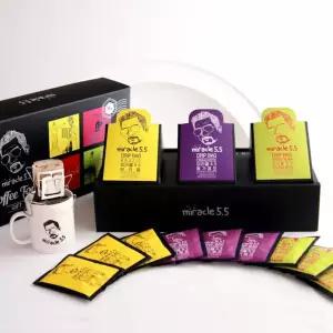 미라클5.5 대륙별 드립백커피 선물세트(9ea x 3box)
