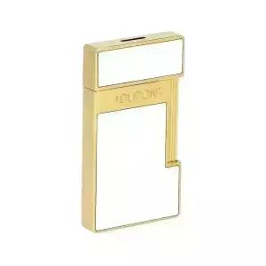 듀퐁 라이터 028224 슬리미 화이트 골드 라이터 당일발송