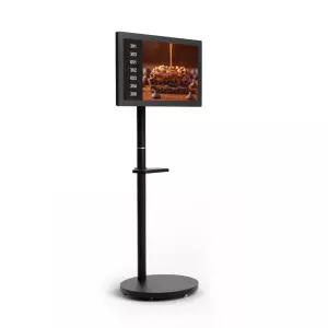 카멜 터치가능 광고용 DS콜 탑재 이동식스탠드 패키지 CT2210IPS+SMB32