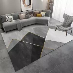 대형 거실 카페트 러그 사계절 매트 카펫 북유럽 패턴 바닥 모던 사각 디자인 패드 유럽 체크 맞춤 제작