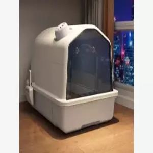 고양이 화장실 가구 모래 발판 사막화 방지 펫하우스 캐비닛