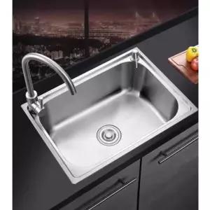 스텐 싱크볼 500 셀프 카페 수전제외 교체 매립형 사각볼 50x40