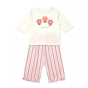 [래핑차일드] 플라워 우븐팬츠 파자마 (84129-715-07)