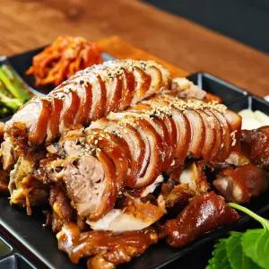 [내맘애 족발]국내산 모듬족700g(뒷다리순살400g+미니족300g)+소스2종