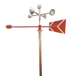 철제 대형 풍향계 바람 측정 윈드삭 옥외 정원 표시기 풍력 측정 도구