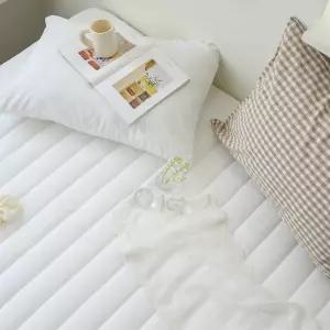 하우리빙 일자누빔 침대 매트리스 커버 시트 슈퍼싱글 퀸 킹 패밀리 사이즈