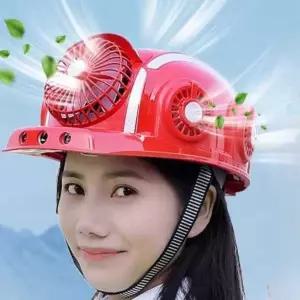 에어컨헬멧 공사 산업 쿨링헬멧 현장 시공 작업모 16000mAh