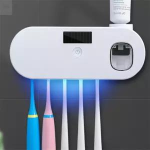 핫딜 태양광충전 무선 칫솔살균기화이트