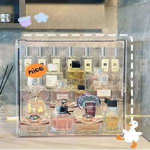 향수 아크릴 진열대 보관함 화장대 투명케이스 디스플레이 장