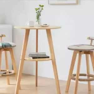 원형바 높은 업소 탁자 스탠딩 미니 창가 식탁 인테리어 바테이블