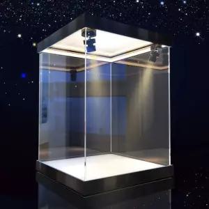 프라모델 아크릴 피규어 진열장 투명 디스플레이 25cm 보관 전시장