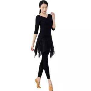 성인발레복 무용복 빅사이즈 발레복 레오타드 소형 셔링