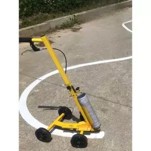 차선 도색기 페인트 후끼 주차장 고압 도장 마킹카 스프레이 분사기