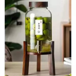 유리 물통 디스펜서 정수기 저그 투명 홈파티 내열 업소용 보관통