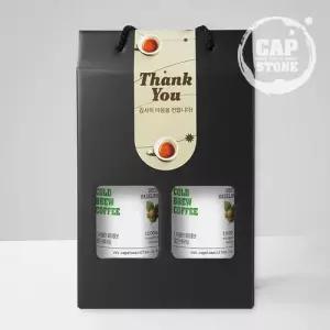 [캡스톤] 디카페인 헤이즐넛 콜드브루 더치커피 선물세트 1L+1L