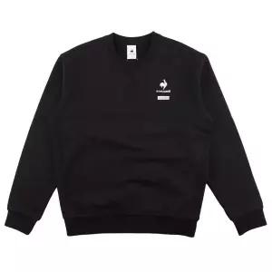 [르꼬끄] 르꼬끄 레귤러핏 에센셜 베이직 맨투맨 QP323TFS81 BLK