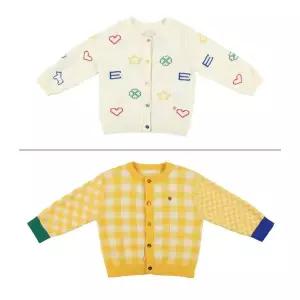 [에뜨와](마산점)이월)유아 가디건2종택1