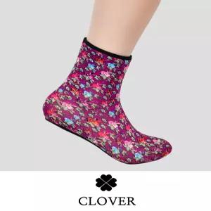 귀한발을 따뜻하게 미끄러지지 않는 지압 요술 중목버선 4개 덧신버선 삭스 패션잡화