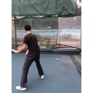테니스 벽치기 리턴 혼자 연습기 실내 스윙 네트