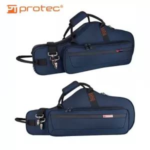 [보리보리/진성뮤직]프로텍알토색소폰케이스 블루 컨튜어드 케이스 가방 백 캐리어 PB304CTBX 입문용
