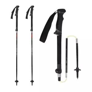 LEKI 레키 레거시 FX TA 5단접이식 등산 스틱 지팡이 폴대 실버 그레이 65222451