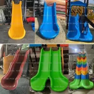 야외 놀이터 플라스틱 미끄럼틀 공원 학교 슬라이드 펜션 설치