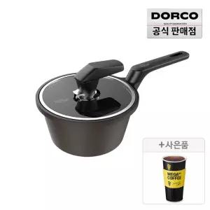 [새해맞이 최대40%] 도루코 뉴캐스트 초콜릿 IH 편수냄비 18cm (뚜껑포함) / 주물냄비