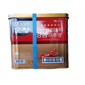 청정원 현미쌀로만든 명품 고추장 별여섯 14kg