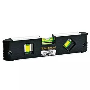 에비스 EBISU G.핸디자석레벨 ED-20GDLMB 블랙 강력자석 수평계 200mm