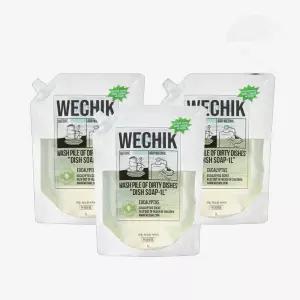 위칙 멀티플 주방 세제 리필 1L 3개