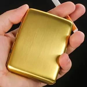 담배케이스 심플 미러 파우치 보관 담배 18개