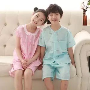 [보리보리/달코미코]3~6세 양구름 어린이 유아 내의 내복 반팔 여름 반소매 잠옷 상하세트 드레스