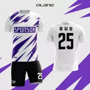 오레인 족구 전사유니폼(JGJS004) 화이트 [단체주문]