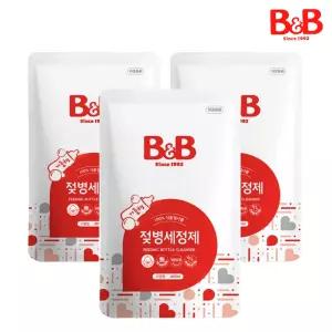 비앤비 젖병세정제 거품형 리필 400mlX3팩