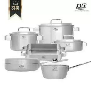 독일 AMT 라이브 316Ti 스테인리스 전품목 스파츄라 사은품 증정 / 편수 양수 냄비 파티웍 전골 곰솥 소테팬