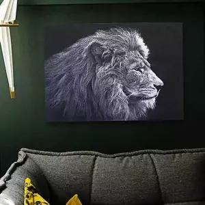 [보리보리/오너클랜]거실 액자 어 사자 포스터 패브릭 대형 침실 S