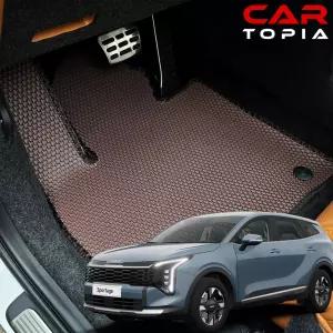 스포티지 NQ5 페이스리프트 벌집매트 TPE 카매트 5인승 6인승 7인승 발판 하이브리드 가솔린 디젤용품