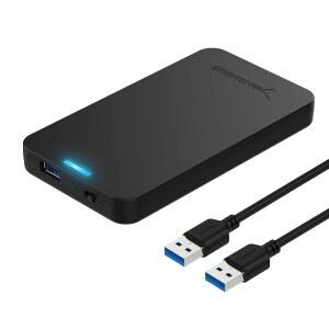[DS-AQ] SABRENT 2.5인치 SATA-USB 3.0 툴 프리 외장 하드 드라이브 인클로저 [SSD에 최적화, UASP SATA II