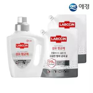 랩신 섬유 살균 항균제 용기 2L 1개+리필 2L 2개