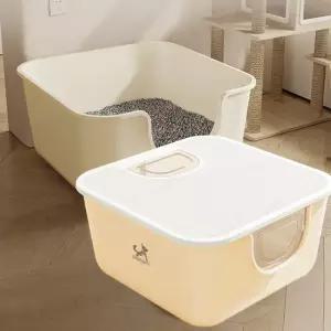 딩동펫 오버사이즈 고양이 화장실 오픈형 덮개형