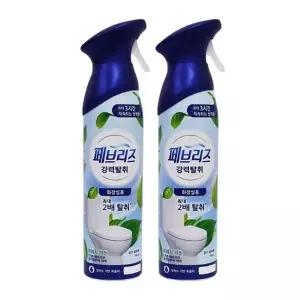 페브리즈 화장실용 에어 프레시 가든 165g x2 /실내냄새제거/방향제