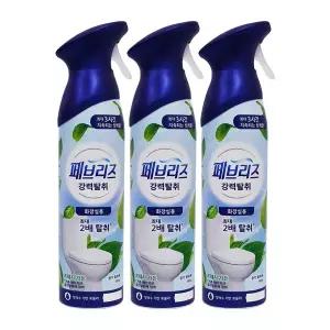 [페브리즈]페브리즈 화장실용 에어 프레시 가든 165g x3 실내냄새제거방향제