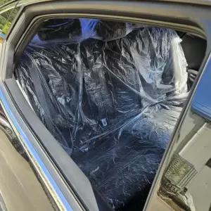 자동차 방지 비닐 시트 보호 뒷자석 커버 오염 일회용 방수