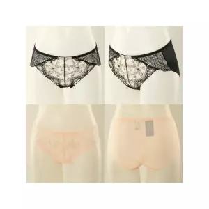 [솔브]비너스 행사 2매입 블랙라벨 튤레이스 여성 헴 팬티 2세트 SVPTB743H 2C C_P405751416