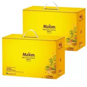 맥심 모카골드 선물세트 1000T(250Tx4박스)