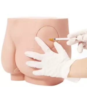 엉덩이 주사 연습 모형 간호 조무사 실습 실리콘 스킨 모형 - 정맥주사