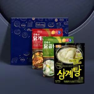 [BBQ] 복 실속 선물세트 (삼계탕/닭개장/닭곰탕) 각 1EA